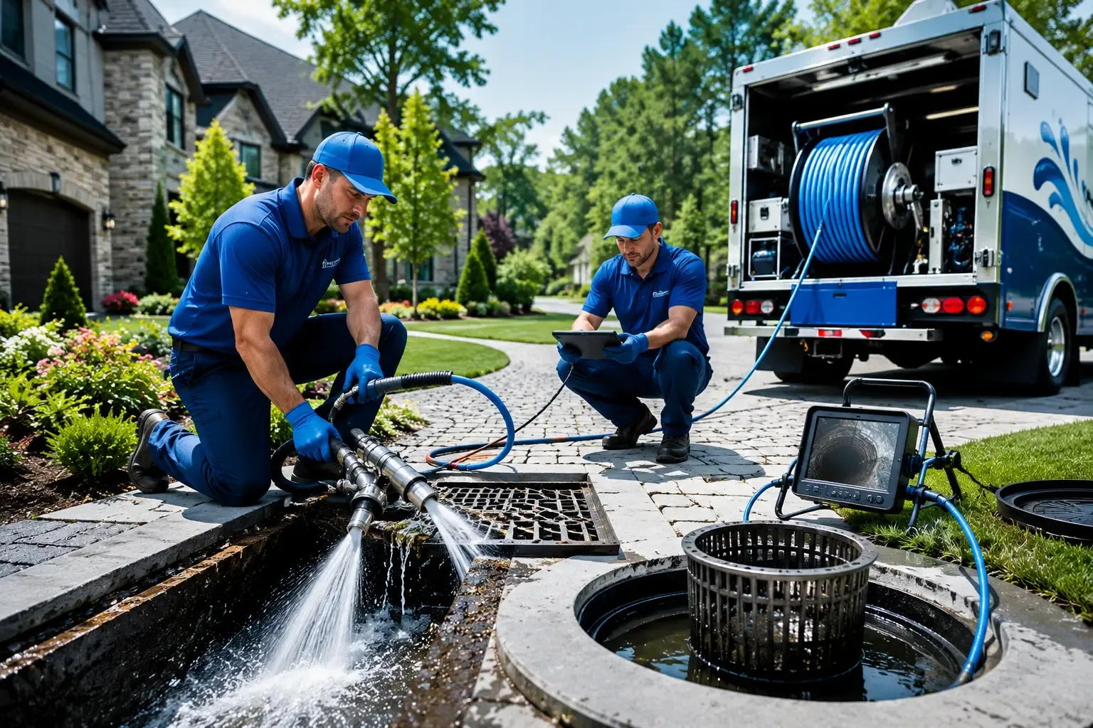 Local outdoor drain cleaning professionals in Eola, TX