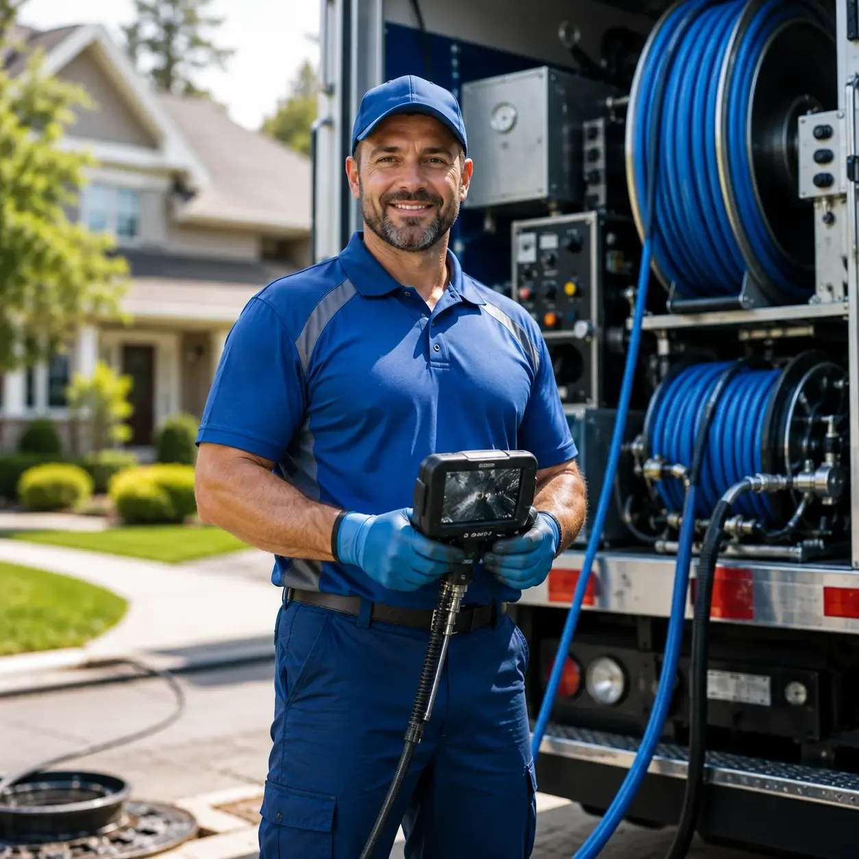 Local outdoor drain cleaning specialists in Eola, TX